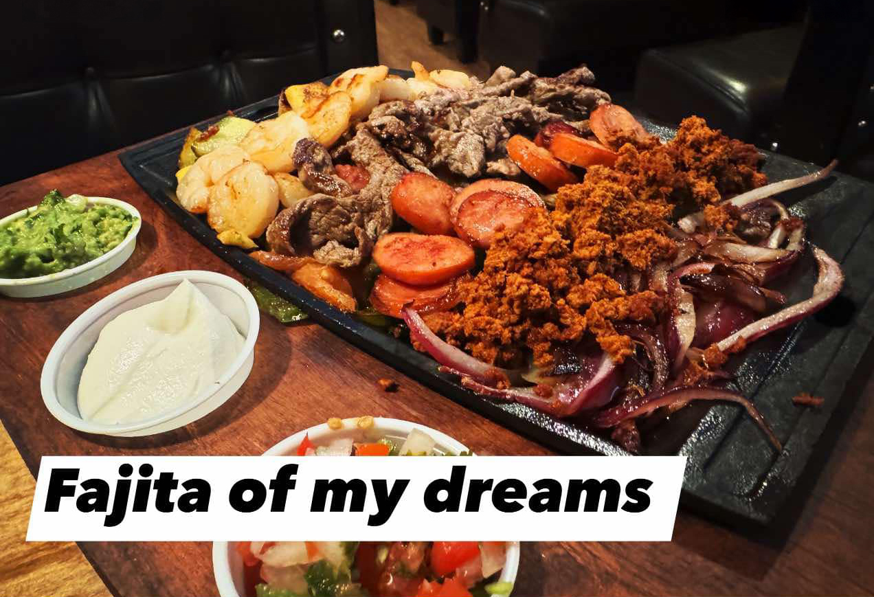 Mexican dish served at El Fogón in Hixson, TN
